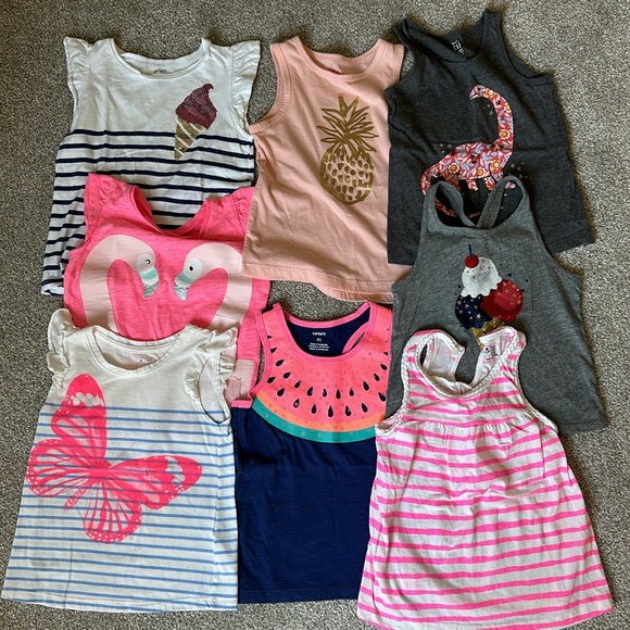 Bundle of 8 4T tops - Picture 2 of 7